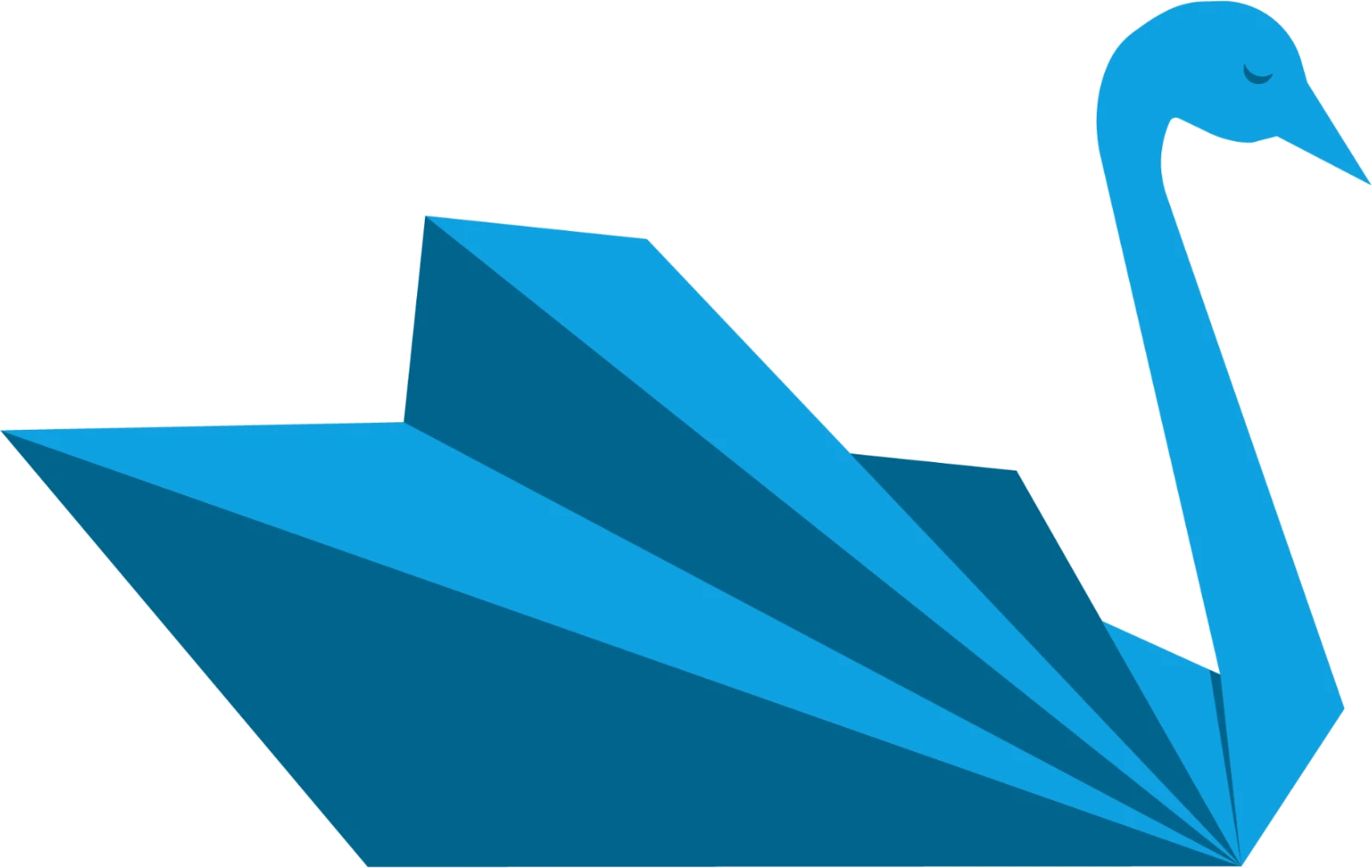 Glarner-Stickerei Schwan